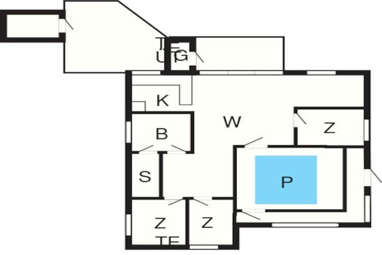 7 Person Holiday Home In Rsted Kare Luaran gambar