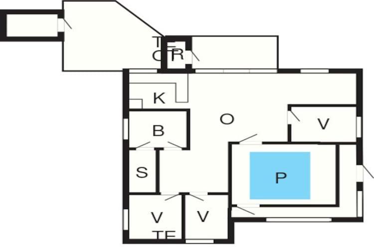 7 Person Holiday Home In Rsted Kare Luaran gambar